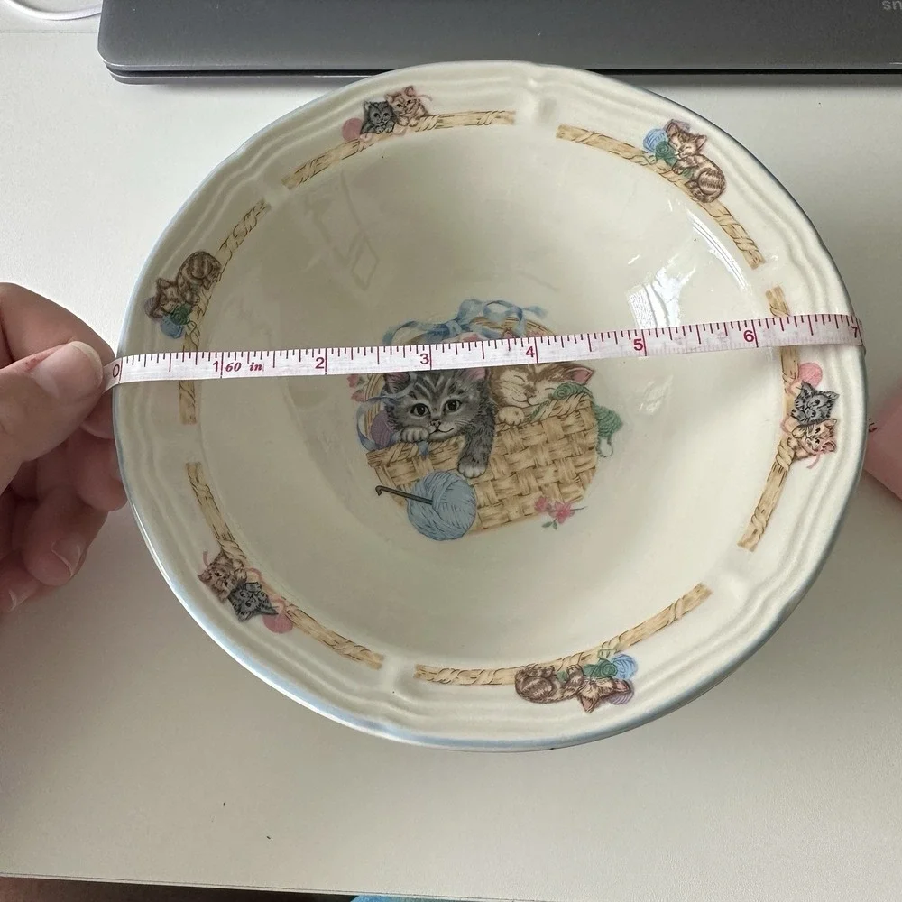Tienshen Purrfect Friends‎ 7' Cereal Bowl